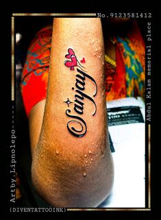 a person with a tattoo on their arm that says, happy valentine's day