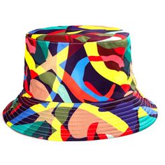 bonbop - bonbop Multicolor Bucket Hat For Spring Outdoor, Spring Multicolor Bucket Hat For Outdoor, Trendy Multicolor Bucket Hat For Outdoor, Trendy Multicolor Bucket Hat For Spring, Multicolor Spring Bucket Hat, Multicolor Reversible Bucket Hat For Summer, Reversible Multicolor Bucket Hat For Summer, Summer Multicolor Reversible Bucket Hat, Trendy Multicolor Bucket Hat With Curved Brim