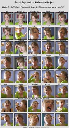 many different images of people making faces and mouths with their hands in various positions, including the