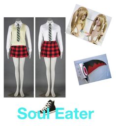 an anime cosplay outfit and tie with the caption souffleater