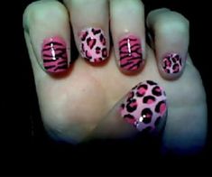 Print Nail Art, Nails Y2k, 2000s Pink, Y2k Nails, Nails For Kids, Emo Scene