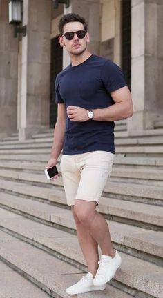 Men’s Summer Fashion Guide: Classy Street Styles & Beach Outfits Mens Summer Outfits, Mens Casual Outfits Summer, Trendy Mens Fashion, Mens Fashion Casual Outfits, Street Style Summer, Men Fashion Casual Outfits, Outfits Men, Summer Outfits Men