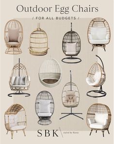 outdoor egg chairs for all budget