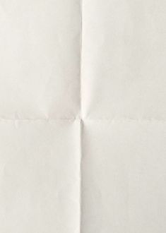 an open white piece of paper with some lines drawn on the top and bottom half