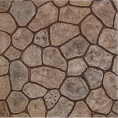 an image of a stone floor that looks like it is made out of rocks