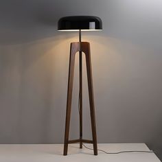 Linea Floor Lamp - Vakkerlight Lampshade Making, Brass Living Room, Modern Desk Lamp, Black Lampshade, Wood Floor Lamp, Kitchen Ceiling Lights, Wood Chandelier, Modern Wall Sconces, Modern Sconces