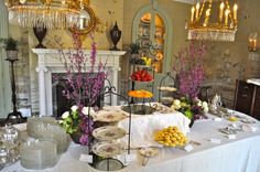 Debutante Event. #TeaParty #EnglishTea #tea #BoneChina #silver #antique #elegant #catering #TeaTraditions www.ttraditions.com