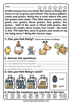 a printable worksheet for children to learn how to read and write numbers