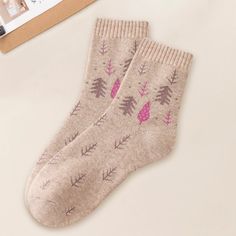 New Product Colors: Tan And Pink 95 % Polyester / 5% Spandex Add Any Three Pair Of Socks To A Bundle For $15.00 Warm Casual Beige Socks, Casual Warm Beige Socks, Casual Beige Socks For Fall, Gray Leg Warmers, Red Fishnets, Knitted Boot Cuffs, Fleece Boots, Leopard Print Boots, Stance Socks