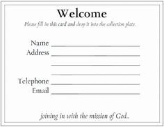 Church Visitor Card Template Word Awesome Apartment Guest pertaining to Church Visitor Card Template Word