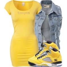 7|1|13, created by xo-beauty on Polyvore Blue Vest, Jordan Outfits, Fresh Outfits, Jennifer Meyer, Matching Couple Outfits, Classy Casual Outfits, Cute Swag Outfits, Casual Chic Outfit, Chain Necklaces