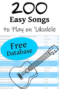 200 Easy Ukulele Songs for Beginners Ukulele Practice Routine, Ukulele Songs Beginner Easy, Learn To Play The Ukulele, Ukulele Music Sheets, Easy Uke Songs, Ukulele Tabs Songs Easy, Easy Ukulele Songs For Beginners, Ukulele Songs For Beginners, Ukulele Songs Popular