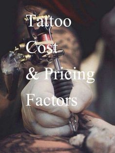 tattoo cost and pricing for tattoos