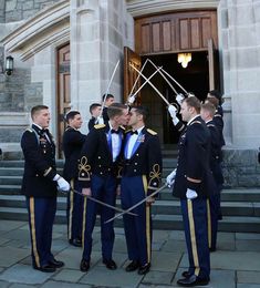 Gay Wedding Photos, Couple Inspo, Gay History, Gay Romance, West Point, Gay Wedding