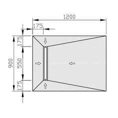 an image of a door with measurements