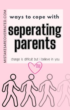 our parents fight and argue around us and it does take a toll on us at times, even if we push it to the back of our minds. however, when your parents seperate it becomes hard to deal with change and not living with 2 role models.  here are some things i did to help me cope when my parents split up. going through the different stages of when i was a child, a teenagers and an adult.  this feeling does get better within time <3   #breakupadvice #breakup #parents #divorcedparents #mentalwellness #healing #growth #dealing #seperateways #toxichouseholds Divorce Related Advice, High School Hacks, Divorced Parents, Push It, Afterschool Activities, Do Homework, Emotional Development