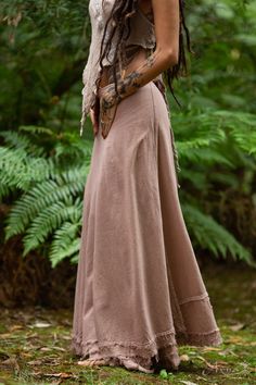 Natural Cotton Wrap Skirt – ARYA Clothing Hippie Cotton Wrap Skirt For Beach, Flowy Cotton Wrap Skirt, Spring Hippie Long Wrap Skirt, Fitted Cotton Wrap Skirt For Festivals, Earthy Style Clothes, Fabrics Aesthetic, Hippie Cotton Wrap Skirt For Festivals, Boho Wrap Skirt, Earthy Clothes