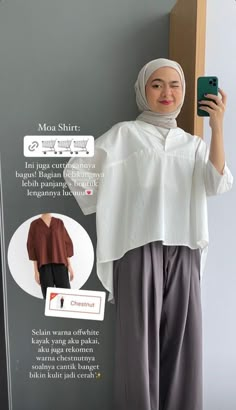 Outfit Ngampus, Fashion Identity, Outfits Hijab, Street Hijab Fashion, Casual Ootd, Muslim Outfits Casual