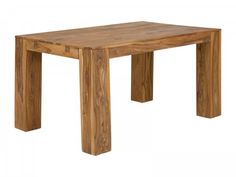 a small wooden table with one leg extended