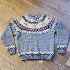 Woolrich Vintage Fair Isle Wool Sweater Size Medium. New With Tags. From A Smoke-Free Home. C7 Vintage Fair Isle, 80s Women, Vintage Woolrich, Henley Sweater, Women Sweaters Winter, Winter Inspo, Blue Pullover, Graphic Sweaters, Sweater Vest Women