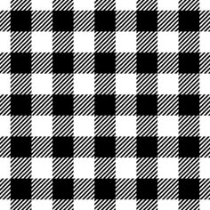 a black and white checkered pattern is shown