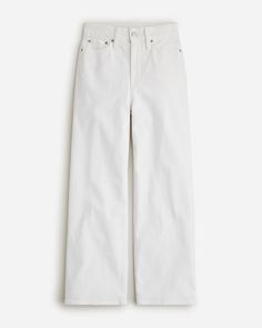 Shop for the Curvy slim wide-leg jean in white for women. Find the best selection of women womens-categories-clothing-denim-curvy available in-stores and on line. Swimwear Dress, Disney Trip, Denim Flares, Cropped Style, Wide Leg Denim, White Denim, Pajamas Women, Swimwear Tops, Cropped Jeans