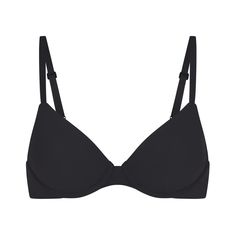 FITS EVERYBODY T-SHIRT BRA | ONYX No Bra T Shirts, Black Strap Bra, Tshirt Bra, Most Comfortable Bra, Cotton Bras, Comfortable Bras, T Shirt Bra, Jersey T Shirt, Different Styles