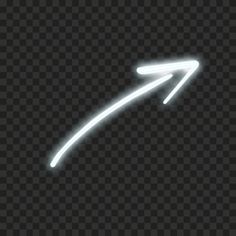 an arrow pointing to the right on a dark background