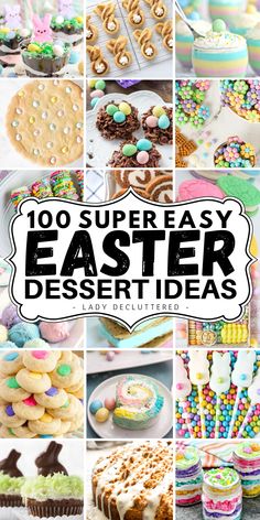 Easter Desserts. Simple Easter Desserts, Two Ingredient Recipes, Dessert Ideas Simple, Easter Dessert Ideas, Soup Shots, Desserts Easter, Easter Deserts, Funny Easter Eggs