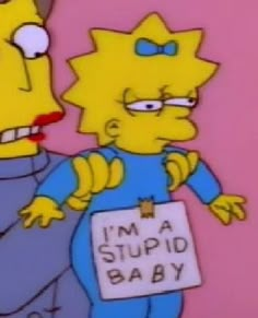 🍉🍧🍓 Maggie Simpson, The Simpson, Cartoon Profile Pictures, Cartoon Memes, Cartoon Icons, Cartoon Profile Pics, Reaction Images, Meme Faces