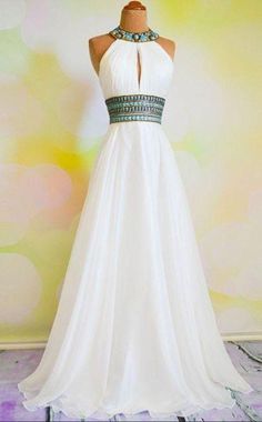 Sewed Clothes, White Prom, White Prom Dress, Moda Vintage, Beautiful City, Long Prom Dress, Fashion Shop, Evening Dresses Prom