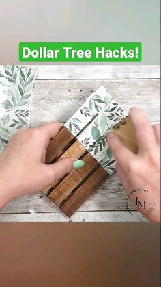 Easy Dollar Tree Hacks Using Napkins!! #hacks #diy #crafter Walmart Hacks, Dollar Tree Crafts Diy, Diy Home Decor Dollar Store, Craft Box Subscription, Brand New Home, Dollar Tree Hacks, Store Hacks, Dollar Store Hacks, Dollar Tree Decor