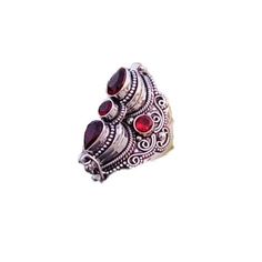 Garnet box Ring, 925 Sterling Silver ring, Poison box Ring, Two Box Ring, Boho Style, Pillbox Ring, Handmade Statement Rings, Openable Poison Ring, Poison ring, Vintage Ring, Gift For Her Garnet Stone Ring, Perfume Box, Locket Ring, Garnet Jewelry, Silver Gemstone Jewelry