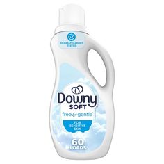 downy soft laundry liquid with free & gentle scent