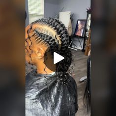 TikTok · BeautynBraidsRVA Braids With 2 Buns, 2 Buns, Buns, Drawing Sketches, Quick Saves