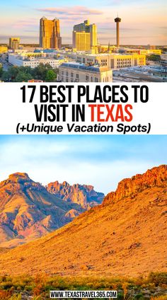 17 Best Places to Visit in Texas (+Unique Vacation Spots) Texas Road Trips, Texas Vacation Spots, Texas Weekend Getaways, Fun Places To Visit, Texas Vacation, Green Land, Visit Texas, Texas Places, Texas Vacations