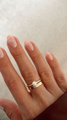 Creative French Nails, Glazed French Nails, Chrome French Nails, Chrome French Tip, Chrome Tips, Pink French Manicure, Bridesmaids Nails, Simple Gel Nails