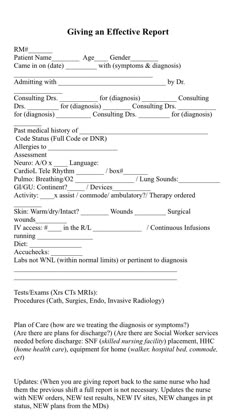 a printable medical release form with the words, gliting an effective report