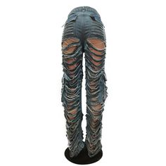 Upgrade your style with a pair of our Grunge Style Ripped Cargo Jeans. These unique jeans come with all the grungy street-cred you need, featuring rips and cargo pockets that'll give your look an edge! Wear 'em if you dare! Decoration Button , Zip Up , Pockets , Hole Style Sexy & Club Fabric Type Denim Material Cotton , Polyester Pattern Type Solid Season Spring / Autumn Type Jeans Fabric Non-Stretch Unique Jeans, Jeans Fabric, Denim Material, Grunge Style, Cargo Jeans, Hair Accessories Jewelry, Shoe Size Chart, Grunge Fashion, Season Spring