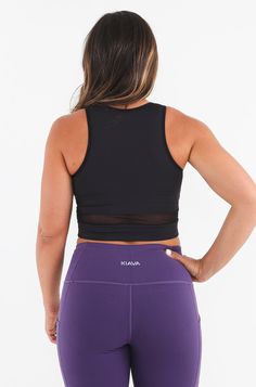 The wait for a built-in bra crop top is over! You are going to love this look. It flatters all body types and brings attention to the smallest part of your waist. *Note: Please check sizing before ordering as this is different from our sports bra size charts. Fitted Crop Top With Built-in Bra For Gym, Versatile Crop Top With Built-in Bra And Medium Support, Fitted Crop Top Activewear With Built-in Bra, Fitted Activewear Crop Top With Built-in Bra, Fitted Purple Crop Top With Built-in Bra, Bra Friendly Fitted Crop Top Activewear, Fitted Bra-friendly Crop Top Activewear, Cropped Gym Crop Top With Built-in Bra, Fitted Workout Crop Top With Built-in Bra