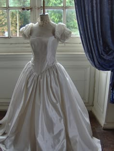 chateau de la ferté saint aubin | aeris1708 | Flickr Saint Wedding Dress, Historical Satin Dress, Satin Victorian Wedding Dress, Saint Demetrios, Saint Bridal, Deb Dress, Deb Dresses, Eliza Dress, Visual Archive