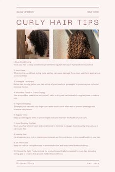 #curly #curlyhaircare #curlygirlmethod #curlyhairroutine #selflove #selfcare #selfcaretips Post Shower Curly Hair Routine, Weekly Curly Hair Routine, How To Take Care Of My Curly Hair, What Products To Use For Wavy Hair, How To Tame Curly Hair, Training Curly Hair, Hair Growth For Curly Hair, Grow Curly Hair Faster, How To Take Care Of Curly Hair