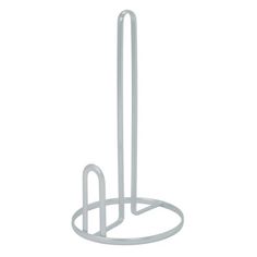 a white toilet brush and holder on a white background