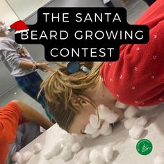 the santa beard growing contest is coming to an end this christmas season, and it's fun