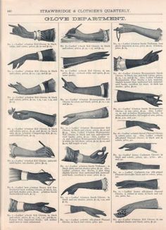 Drawing Gloves, Classy Gloves, Beautiful Gloves, Victorian Gloves, 1930s Shoes, Era Victoria, Victorian Accessories, Fashion Garments