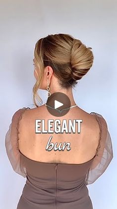 68K views · 5.1K reactions | Do you like to be elegant sometimes?✨👇🏼

You can wear this hairstyle for any occasion and every day.

Super easy and quick to create. 
⚜️And this hairstyle is elegant too⚜️

Don’t forget to save for later and follow for more.# hairstyle inspiration. 

I wish you a wonderful day and maybe I’ll see you on my account.
.
.
.
#updo  #updohairstyles #eleganthairstyle #hairtutorials #bun #dutt #frisur #hairstyles | Claudia | Hairstyles How To Do An Updo Yourself, French Bun, Dream Hairstyles, Elegant Bun, How To Cut Nails, Bun Updo, Live Your Dream, Hairstyles Updo, Your Hairstyle