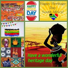 happy heritage day south africa have a wonderful heritage day greetings card with african woman