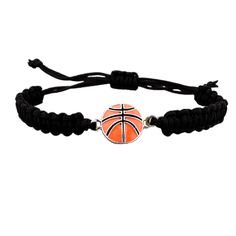 🏀 BASKETBALL ROPE BRACELET - Braided cords weaved together with a basketball charm. 🏀 ADJUSTABLE SIZE - The basketball rope bracelet is adjustable. Easily adjusts to fit most wrist sizes, small to large 5" to 8" 🏀 DIFFERENT COLORS - Match the color of the bracelet with the colors of the team. 🏀 BASKETBALL GIFT - Looking for an adorable yet inexpensive basketball gift? Got a birthday, holiday, or other special occasion coming up for the basketball player in your life? A basketball rope bracel Sport Jewelry, Basketball Bracelet, I Love Basketball, Rope Bracelets, Sports Bracelet, Basketball Gifts, Love And Basketball