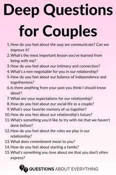 These deep questions for couples are ideal to ask if you want to strengthen the bonds between you and your partner.  Talking honestly and openly about your relationship is a good way to ensure it’s built on strong foundations. Our list of tough relationship questions will ensure that’s the case. SAVE this PIN for your next DATE NIGHT! Couples To Do List Relationships, List Of Relationship Goals, Questions To Save A Relationship, Tough Relationship Questions, Deep Questions To Ask In A Relationship, Q&a Questions For Couples, Deep Questions To Ask Partner, Tough Conversations Relationships, Tough Questions To Ask Your Boyfriend