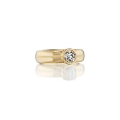 Era - Contemporary, by The Moonstoned Materials - 18k Gold & Diamond ( 0.87ct ) Weight - 13.07 Grams Size - 6 Platinum Wedding Rings, Cushion Cut Engagement Ring, Custom Pendants